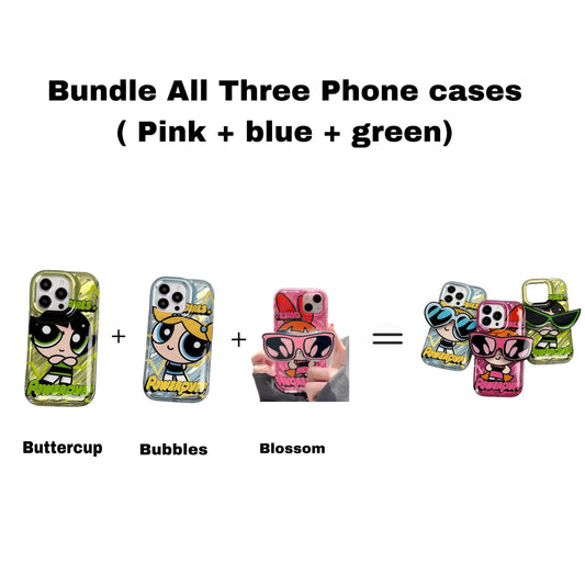 Powerpuff Girls Trio Phonecase Bundle